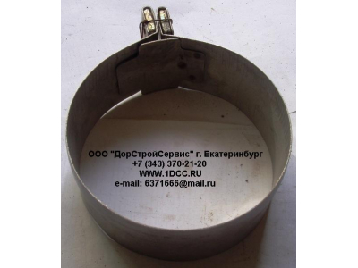 Хомут выпускного тракта широкий H HOWO (ХОВО) WG9719540016 фото 1 Магнитогорск