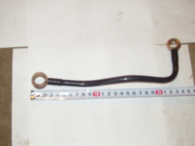 Шланг ТНВД №1 пластик, гайки M14, изогнутый H HOWO (ХОВО) VG1560070025 фото 1 Магнитогорск