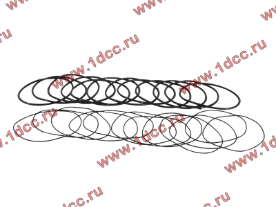 Кольцо уплотнительное гильзы цилиндра (комплект 12 тонких и 12 толстых) двигатель TD226B6G Lonking CDM (СДМ) 01153804/01153805 фото 1 Магнитогорск